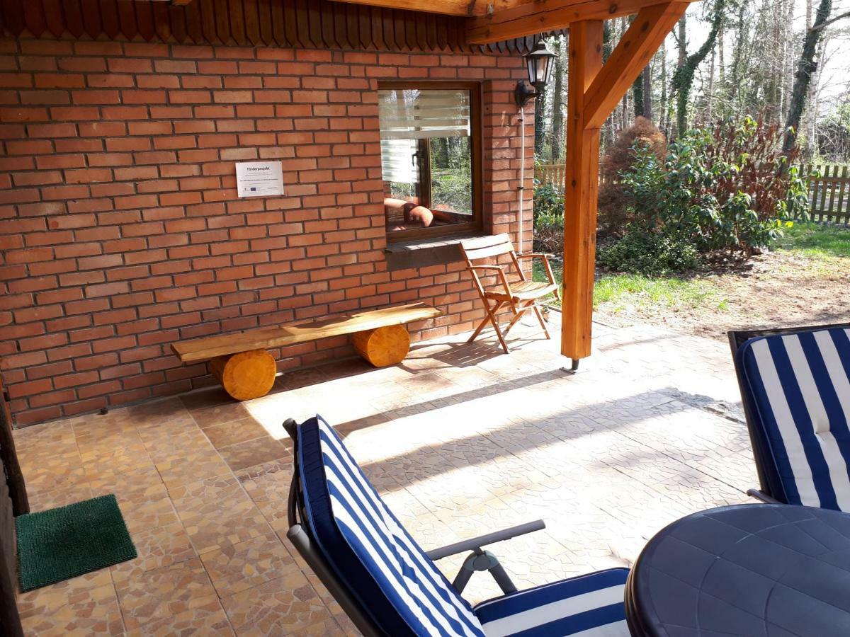 Villa Blockhuette Rudolf à Zerbst Extérieur photo